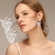 thumbnail image 4 of Pendientes XWSHYW de Mujer Color Goteo Aceite Joyería Suéter Accesorios, 4 of 7