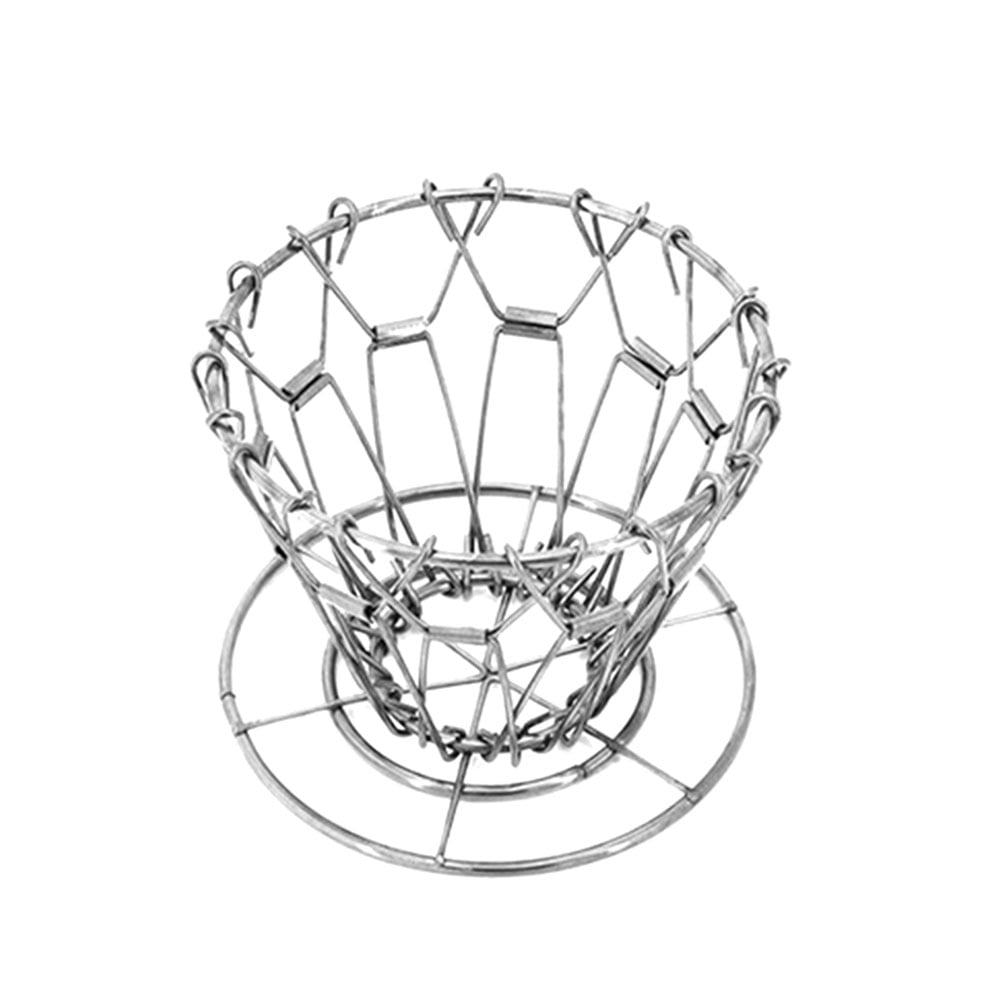 Retractable Coffee Filter Cup Holder Funnel Reusable Portable Foldable Funnel Mesh Filter Basket