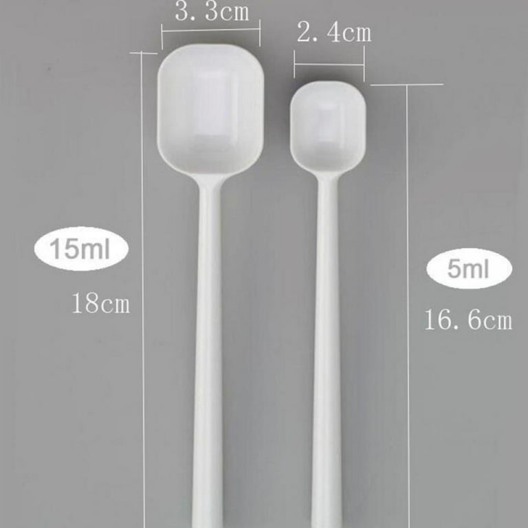BERYLER® 1/2 Teaspoon(1/2 Tsp |2.5 mL | 2.5 cc) Single Measuring Spoon,  Stainless Steel Individual Measuring Spoons, Long Handle Measuring Spoons  Only