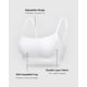 thumbnail image 4 of Bralette INLYRIC Algodón Sin Aros Sin Costuras Blanco XL, 4 of 7