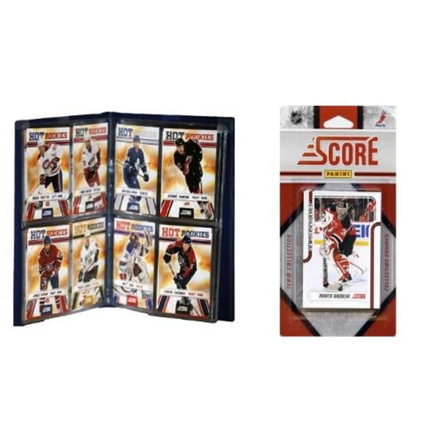 C & I Collectables 2011DEVILSTS NHL New Jersey Devils Ensemble d'Équipe sous Licence 2011 et Album de Rangement