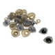 thumbnail image 5 of 10 x Ojos de seguridad de plástico con pestañas traseras para osos de juguete y manualidades Medio, 5 of 9