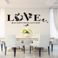 thumbnail image 2 of Vikakiooze Home Decor Clearance, Removable 3D Leaf LOVE Wall Sticker Art Vinyl Decals Sofa BedRoom Mural Decor, 2 of 2