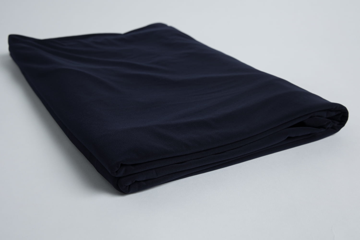 Romex Textiles Ity Matt Jersey - Polyester/Spandex Knit Fabric For Dresswear & Arts And Crafts (3 Yards) - Navy Blue