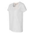 thumbnail image 7 of Hanes Women's Relaxed Fit Authentic Essentials Short Sleeve V-neck T-Shirt, 7 of 7