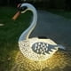 thumbnail image 4 of Lámpara de jardín perfecl con forma de animal Cisne 3D energía solar, 4 of 8