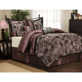 Lucia 4 Piece Bedding Comforter Set Walmart Com