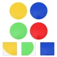 thumbnail image 1 of OULII 4pcs Spot Markers PVC Soccer Training Marker Flat Design Sports Coaches for Fan Gear, 1 of 8