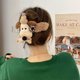 thumbnail image 5 of Diadema de cachorro de peluche de dibujos animados lindo de otoño e invierno, horquilla para el cabello, clip para flequillo de niña dulce, accesorios para el cabello a juego, livianos y, 5 of 5