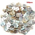 thumbnail image 1 of 100x15mm Pearl Buttons Mother of Pearl Shell Flower Button, 1 of 4