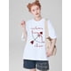 thumbnail image 1 of Women's Valentine's Day Cupid's Arrow Graphic T-Shirt - Red, Casual Crew Neck, Short Sleeve, Machine Washable, Perfect for Spring & Summer, Valentine's Day Outfit, 1 of 5