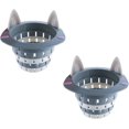 thumbnail image 1 of HWZWT pcs kitchen sink drain strainer 2pcs kitchen sink drain strainer cute pet design foldable and swivel suitable for most kitchen sink drain baskets gray, 1 of 5
