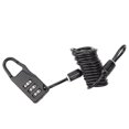 thumbnail image 2 of Mountain Bike Helmet Lock, Fine Workmanship Compact And Portable Bicycle Lock, For Riding Lock Helmet And Bike Cycling Three Digit Bike Password Lock, 2 of 8
