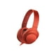 Sony Electronics MDR100AAP-R Casque Stéréo Haute Résolution - Rouge – image 2 sur 6