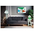 thumbnail image 1 of Sofá Cama De Velvet Gris Oxford Beehive Memory Foam Modelo Annika, 1 of 8