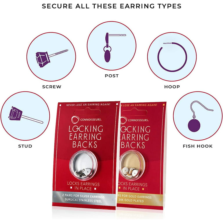Types of Earrings and Earring Backs  Everything You Need to Know –  HarperCrown