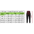 thumbnail image 5 of Women's Sauna Leggings Compression High Waist Yoga Pants Thermo Neoprene Sweat Capris, 5 of 8