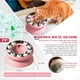 thumbnail image 4 of Comedero lento para gatos, cuencos elevados para comida para perros y gatos con soporte, comedero giratorio con forma de rompecabezas para gatos, cuencos antideslizantes para comida lenta (r, 4 of 5
