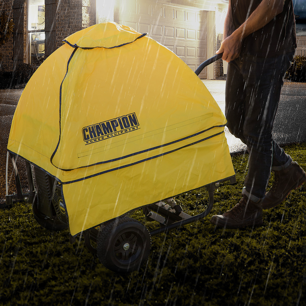 Champion Power Equipment Storm Shield Severe Weather Generator Cover by Gentent for 4000 to 12,500 Starting Watt Generators - image 10 of 13