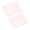 Coccineous Pink, variant on Premium 30-Hole Plastic Loose Leaf Binding Spines, 1/2-Inch (13mm) Inner Diameter Lilac Flexible Binding Combs, Perfect for Letter Size and DIY Paper Projects, 10-Pack