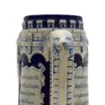 thumbnail image 3 of Oktoberfest Haus Cobalt Blue Ceramic Castle Festivity Beer Stein 0.6 Ltr, 3 of 10
