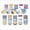 Z1021-Red, variant on Kids Viscose Bamboo School Socks Soft flate Seam Color Anti Odor Thin Breathable Stretch Boys Girls Boy All Seasons GIFT FOR BOYS/GIRLS SOFT & COZY Indoor&Outdoor Wear,1-3 Years