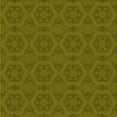 thumbnail image 1 of Ahgly Company Indoor Square Patterned Dark Yellow Green Area Rugs, 6' Square, 1 of 6