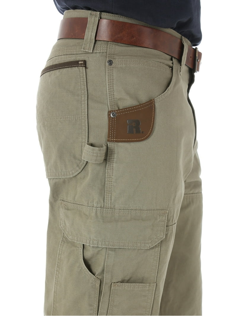 Wrangler Men's RIGGS Workwear Ripstop Ranger Pants Bark, Bark