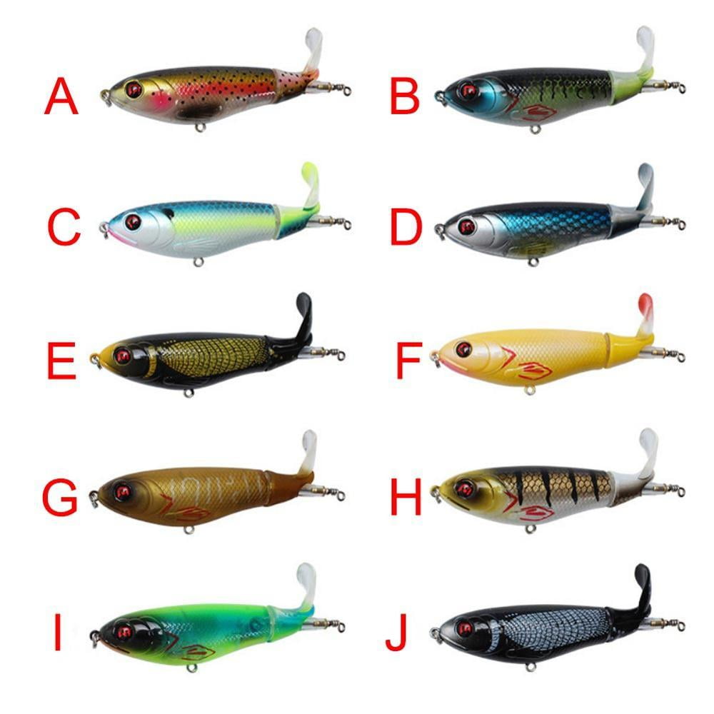 Details about   NEW Hard Whopper Plopper Fishing Lure Topwater Fish Bait Hooks Tackle Colors