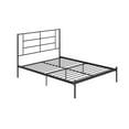 thumbnail image 4 of RealRooms Praxis Metal Bed, Full, Black, 4 of 9