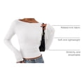 thumbnail image 4 of Remera PRETTYGARDEN Otoño 2025 con Laterales Fruncidos y Cuello Barco Talle S, 4 of 9