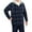 Dark Blue, variant on Meichang Men's Fleece Jackets Plus Size Plaid Hoodies Fall Button Down Shirt Jacket Modern Fit Long Sleeve Coat Jacket