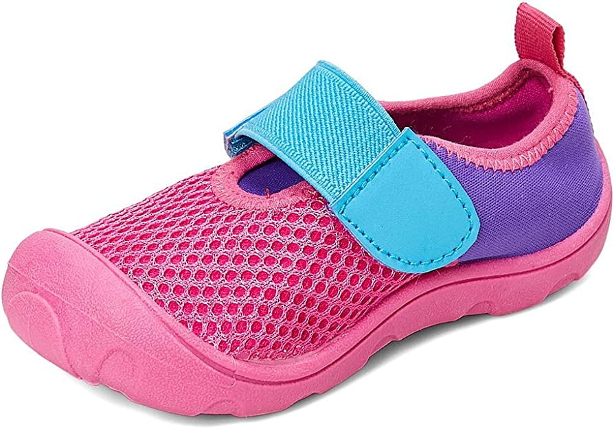 Newtz Girls Water Shoe Pink Purple Sea Lion Size 9/10 - Walmart.com
