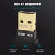 thumbnail image 1 of Adaptador USB Bluetooth 4.0 Dongle CSR 4.0 Receptor de audio inalámbrico para computadora PC Universal Accesorios Electrónicos, 1 of 9