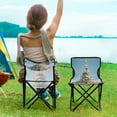 thumbnail image 5 of 600D Oxford Camping Chair Portable Foldable Chair Supports 220 lbs for Picnic, Fishing, Backpacking Lollipops Christmas Tree, 5 of 8