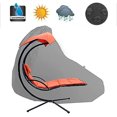 thumbnail image 2 of Funda reclinable impermeable de color negro, tela resistente al desgarro 420D con revestimiento interior de PVC, protector para silla colgante impermeable y a prueba de polvo, 2 of 7