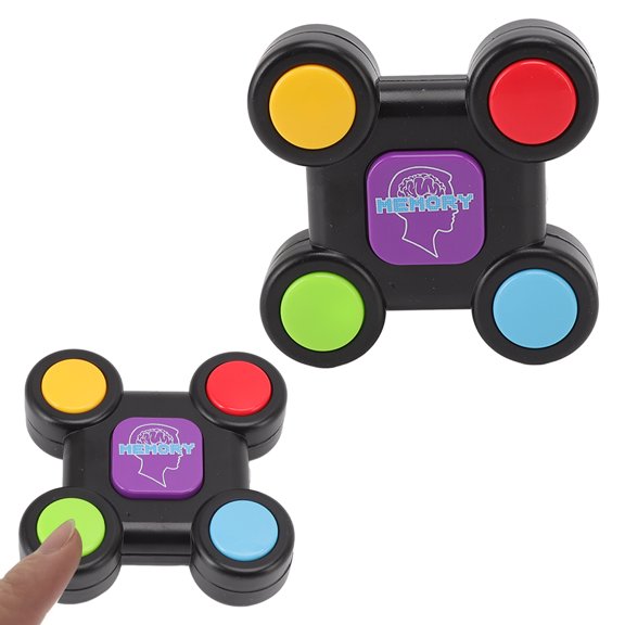 Memory Toy, Juego de Memoria Portátil Handheld 4 Luces de Sonido para la Familia