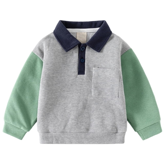 Chandail à Capuche Décontracté pour Petits Garçons avec Poche Col Carré Manches Longues Taille 7-8T