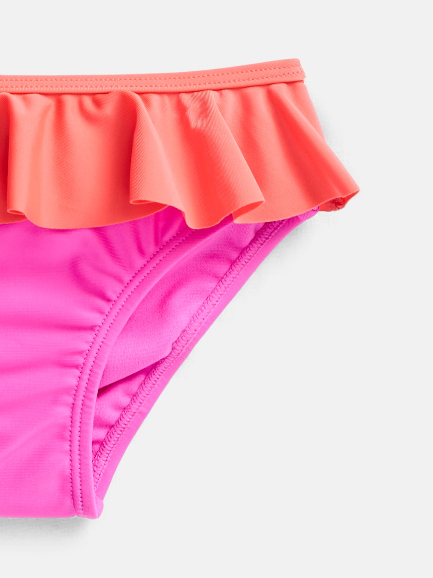 Wonder Nation Baby and Toddler Girls Bikini Swimsuit Set, 2 Piece, Sizes 12M-5T
