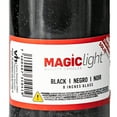 thumbnail image 4 of MagicLight Religious Candles 9.6 oz - Clear Glass Jar, Unscented Black Wax, 4 of 7