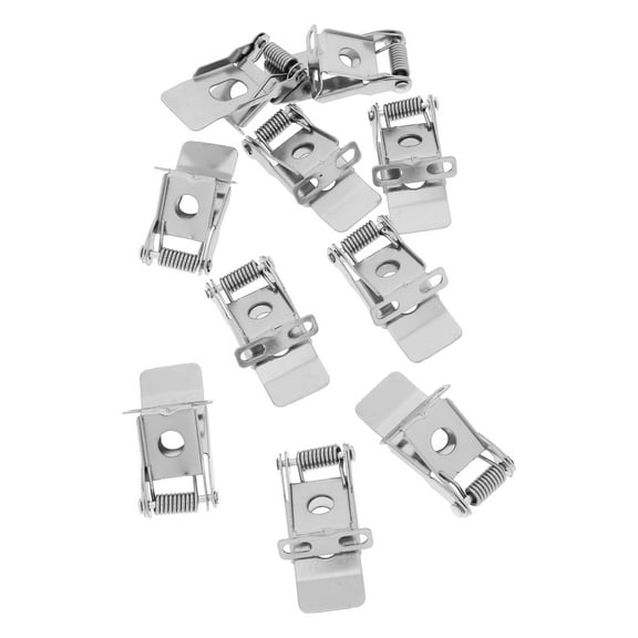 Downlight Recessed Light Clips Ceiling Light Clips Recessed Light Accessory Lighting Accessories Silver 5.00X2.80X1.50CM