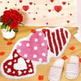 thumbnail image 3 of Valentine's Day Carpet Bathroom Rug Love Heart Bath Mat Non Slip Shower Rugs Love Shape Front Door Mat Carpet,Washable Door Mat Welcome Carpet,Valentine's Day Decoration, 3 of 6