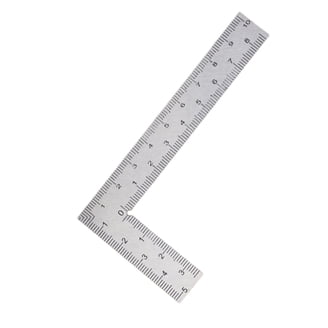 JOHNSON 430 Steel Carpenter's Square 8 X 12 Inches – USA Made – Open Box With Minor Rust (Still Functional)