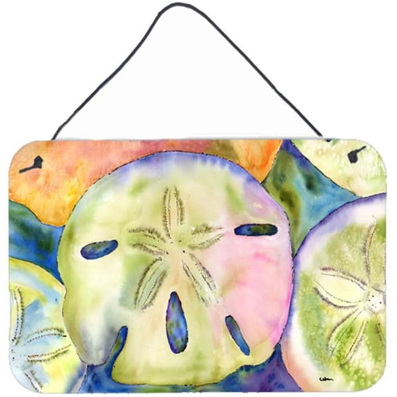 Sand Dollar Indoor Aluminium Metal Wall Or Door Hanging Prints