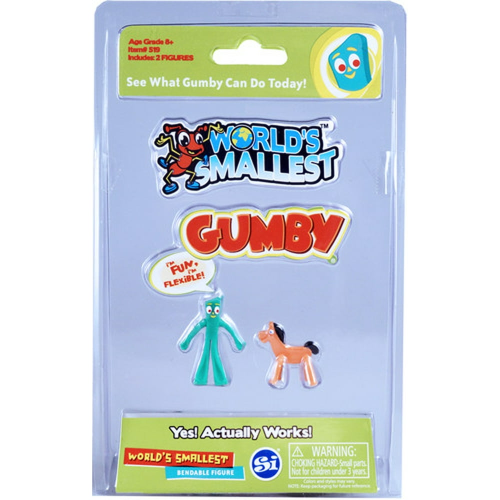 WORLDS SMALLEST GUMBY