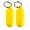 yellow, variant on Boat Pontoon Kayaking Fender Buoyant Water Sports Ring Keyring Keychain Floating Diving Swimming Canoeing Fishing Surfing Sailing (Yellow (2pcs))