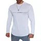 thumbnail image 1 of Playeras De Hombre Tenis Manga Larga Deportivo Casual Slim, 1 of 7