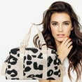 thumbnail image 2 of Small Cosmetic Bag Bag Bag for Women Large Travel Tote Bag Overnight Weekend Bags with Shoulder Strap Cow Leopard Small Cosmetic Bag Small Cosmetic Bag, 2 of 9