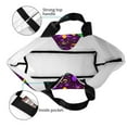 thumbnail image 4 of Pofeuu Mardi Gra2 Print Reusable Grocery Bags - Washable, Foldable, Packable Tote, Large Handles, Heavy Duty, Zippered Top Pouch, 4 of 8