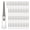 Gray, variant on Oasiva 50Pcs/set Golfs Tees for Golfs Driver Training, Plastic Golfs Tees Low Resistance More Distance Consistent Height Tees